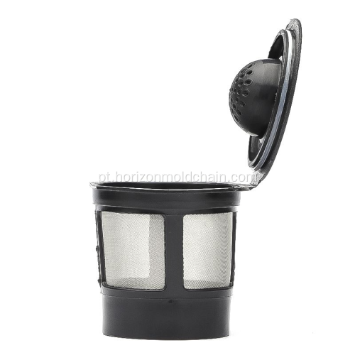 Molde de injeção de filtro de café portátil